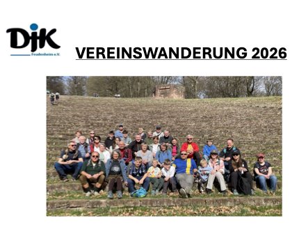 Vereinswanderung 2026